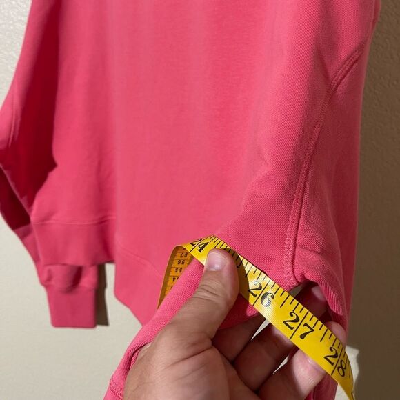 Canada Goose Pink Women's Crop Sweater - Picture 3 of 7